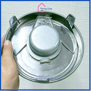 Bếp Cồn Mini , Bếp Cồn Inox có chắn gió/ không chắn gió Nhỏ Gọn - Phương Trang