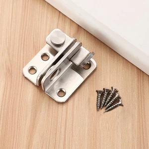 Then Cài Cửa, Chốt Khóa Cửa Vật Liệu Bằng Inox Bền Bỉ Và Chắc Chắn