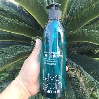 Gel tạo kiểu Livegain Hair Glaze, Super Hold 450ml [ TN ]