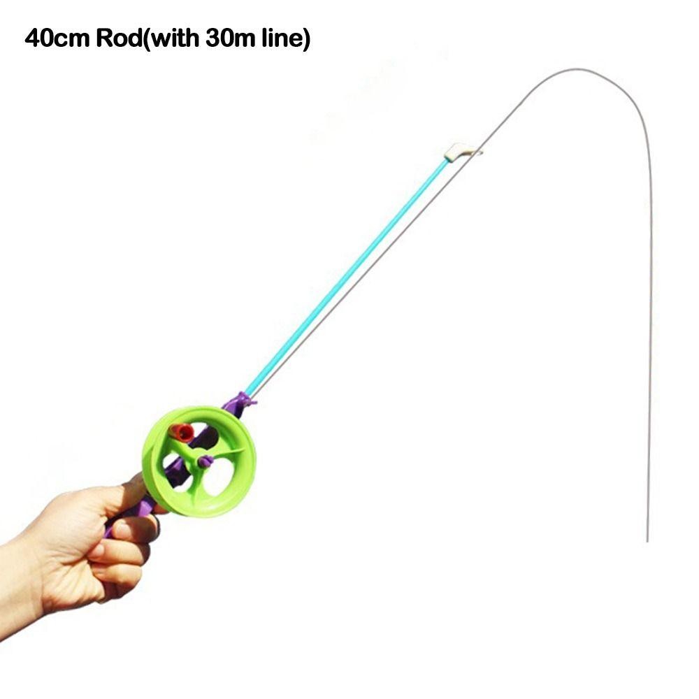 Cần câu băng HOBBYIN cho trẻ em, thu gọn 35/40/75/80cm, di động, chất lượng cao, câu cá mùa đông