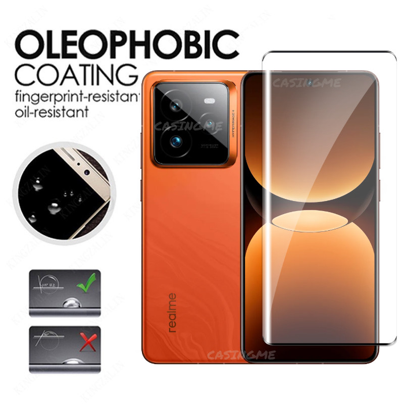 Realme GT 7 Pro 2024 Phim Bảo Vệ Màn Hình 2 Trong 1 Cho Realme GT7 GT 7 Pro GT7Pro 7Pro RealmeGT7Pro 5G 4G 2024 Full Cover Kính Cường Lực Mặt Trước Ống Kính Mặt Sau