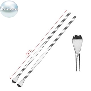 Chenlongshang Dụng cụ lấy tai bằng thép không gỉ xoắn ốc lò xo lấy tai di động 6pc Máy làm sạch tai EN