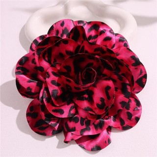 ĐẶC BIỆT Chân Hoa Lớn, Vải 19cm Vải Handmade Hoa, Thời Trang Pháp Satin Phóng Đại DIY Hoa Trâm Cài Chân Tiệc Cưới