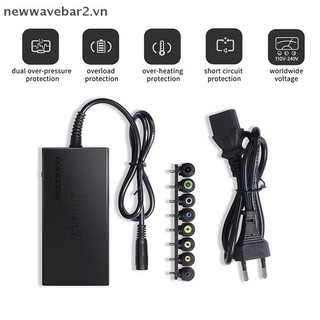 [Mới] Bộ sạc đa năng 96W 12V đến 24V 5.5x2.1mm 8 phích cắm Bộ sạc có thể điều chỉnh cho máy tính xách tay.