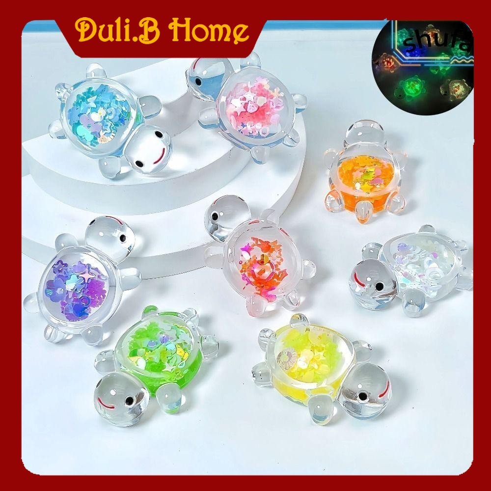 [ SIZE 4-5CM RÙA PHÁT SÁNG ] Set 10 Túi Mù, Charm Túi Mù Chủ Đề Con Rùa ...