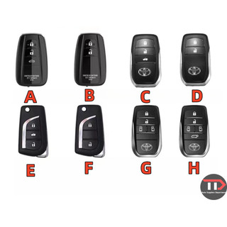 Vỏ chìa khóa ô tô hợp kim kẽm Toyota Thích hợp cho Camry Henland Da Seine Sharp Willand Darong rav4