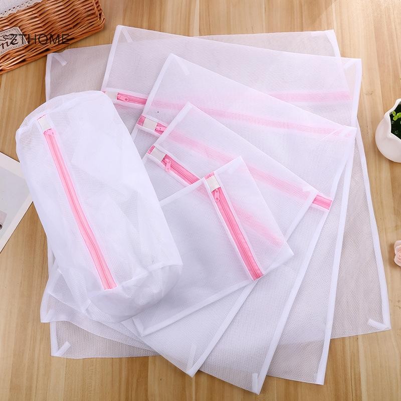 Zthome Vuông Túi Giặt Bộ Áo Ngực Rửa Túi Lưới Túi Giặt Quần Áo Túi Bảo Quản HOT