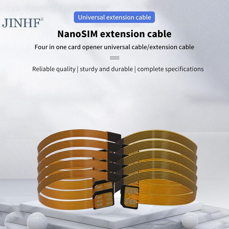 Jinhf Nano 4FF Bộ chuyển đổi thẻ Sim Cáp mở rộng FPC sang Nano 4FF ...