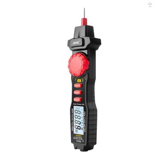 Aneng A3004 Đồng hồ vạn năng bút kỹ thuật số Phạm vi tự động NCV AC / DC Vôn kế Ampe kế Ohmmeter Đồng hồ đo điện trở với điện dung Kiểm tra Diode Báo động liên tục Màn hình LCD có đèn nền có giữ dữ liệu F