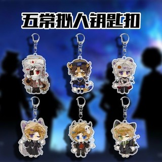 Countryhumans Anime Móc Khóa Countryhuman Nam Móc Chìa Khóa Cho Nữ Thời Trang Sáng Tạo Retro Hình Acrylic Móc Khóa Mặt