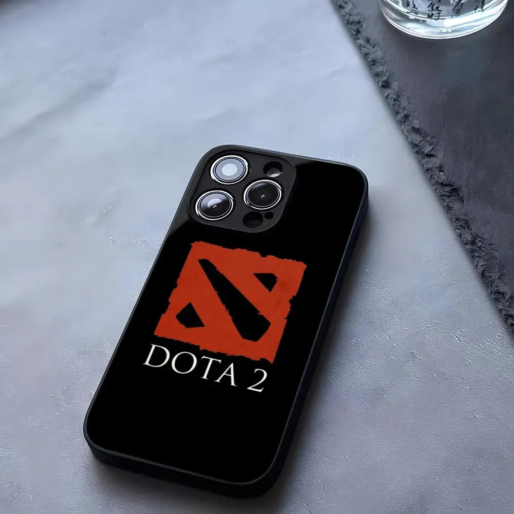 BK-2 D-Dota 2 Ốp Điện Thoại Kính Cường Lực Cho iPhone 13 14 16 12 17,15 11 Pro XS Max Plus Mini X XR SE2020 Coque