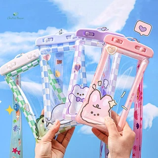 [Nhà Điện] Túi Điện Thoại Chống Thấm Nước Bơi Đa Năng Túi Điện Thoại Trong Suốt Có Dây Buộc Bảo Vệ Điện Thoại Dưới Nước Cho IPhone Xiaomi mới