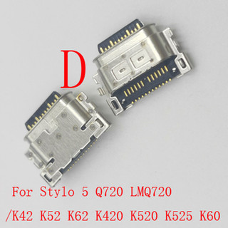 5-10 Cái Cắm Kết Nối USB Cho LG K41S K61 K50S K51S K92 K51 Stylo 5 7 K42 K52 K62 K60 Sạc Dock Sạc Cổng Q740 Q720 K420 K520 K525