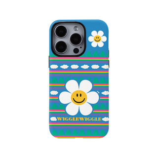 Ốp điện thoại 2 trong 1 Smile Sunflower tương thích với iPhone 15 Pro Max, Apple 16 14 Plus 11 / 12 / 13 Pro Max, vỏ bảo vệ chống sốc mới