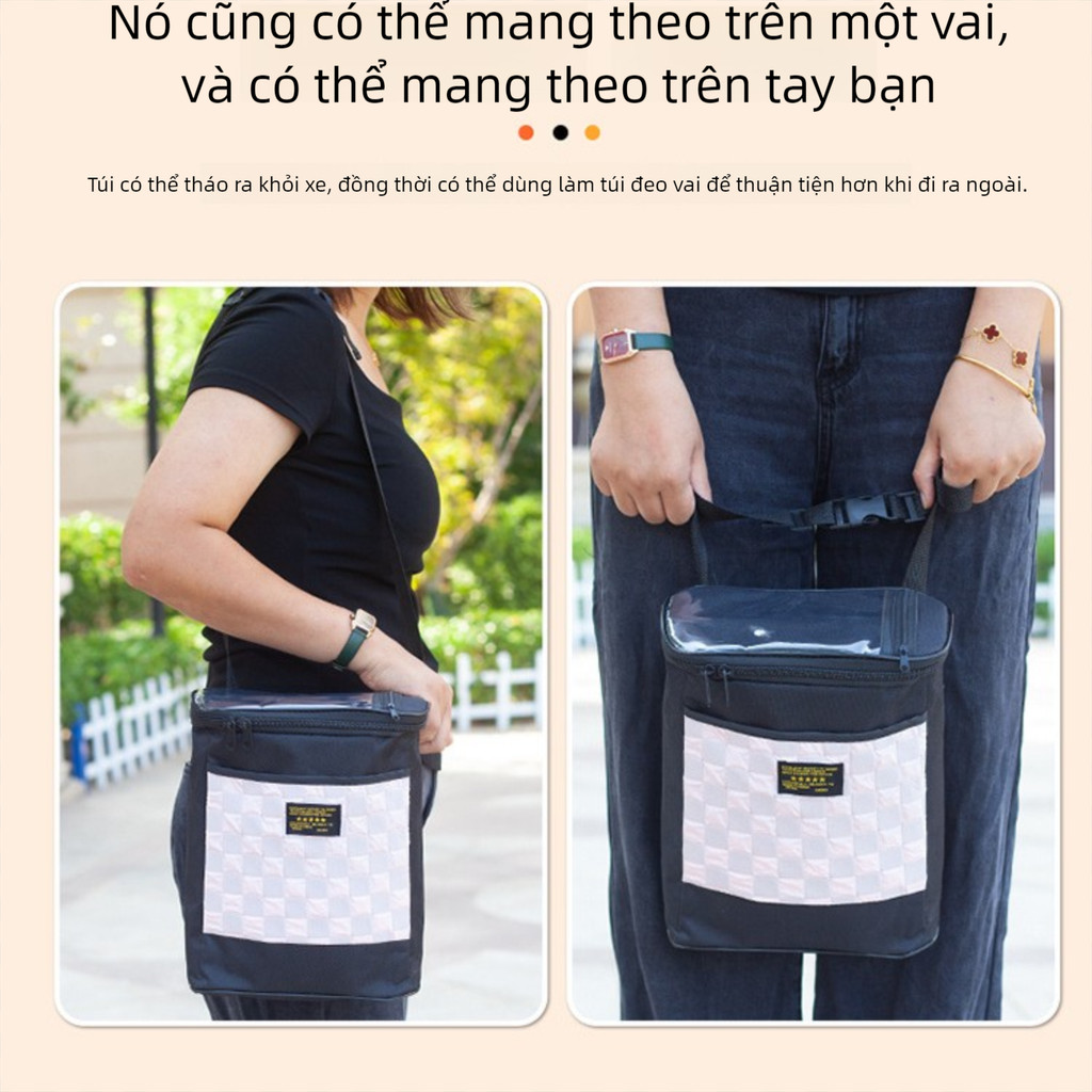 Túi Treo Đầu Xe Máy Để Điện Thoại,đồ độ xe điện /túi đeo hông xe máy/ẹp điện thoại xe máy/Ngăn Chứa Đồ Tiện Dụng, Có Cảm Ứng, Chống Nước Tuyệt Đối