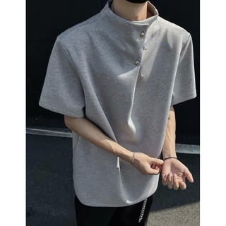 Áo thun nam ESEA tay ngắn thời trang phong cách đường phố Nhật Bản phong cách Harajuku thiết kế phong cách hip-hop