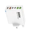 WU 200W GaNs Sạc 3 Cổng USB + 3 Loại C Để Sạc Nhanh Hiệu Quả