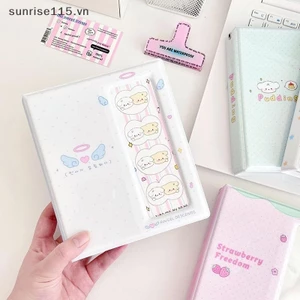 Album Gian Hàng Ảnh Hoạt Hình SRVN Cho 40 Chiếc 2x6 Inch Dải Ảnh Đánh Dấu Trang 20 Chiếc 4x6 4R Giá Đỡ Ảnh Sách Lưu Trữ Thẻ Nhỏ.