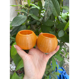 Cóng cam đựng nước, cám cho chim cu gáy chất liệu nhựa