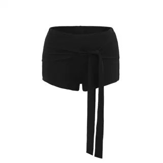 Thiết kế mới Quần short buộc dây eo thấp thể thao Quần short nữ thông thường