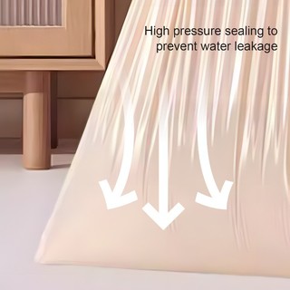 30 / 60 Chiếc Túi Đựng Rác Dày Dây Rút Túi Đựng Rác Cao Cấp Polyethylene Kích Thước Lớn Đa Năng Túi Đựng Rác Gia Đình