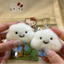 HT2 Dễ Thương Mây Trắng Sang Trọng Búp Bê Có Còi Quà Tặng Cho Bé Gái Túi Mặt Dây Chuyền Móc Khóa Búp Bê Đồ Chơi Nhồi Bông Cho Trẻ Em TH2