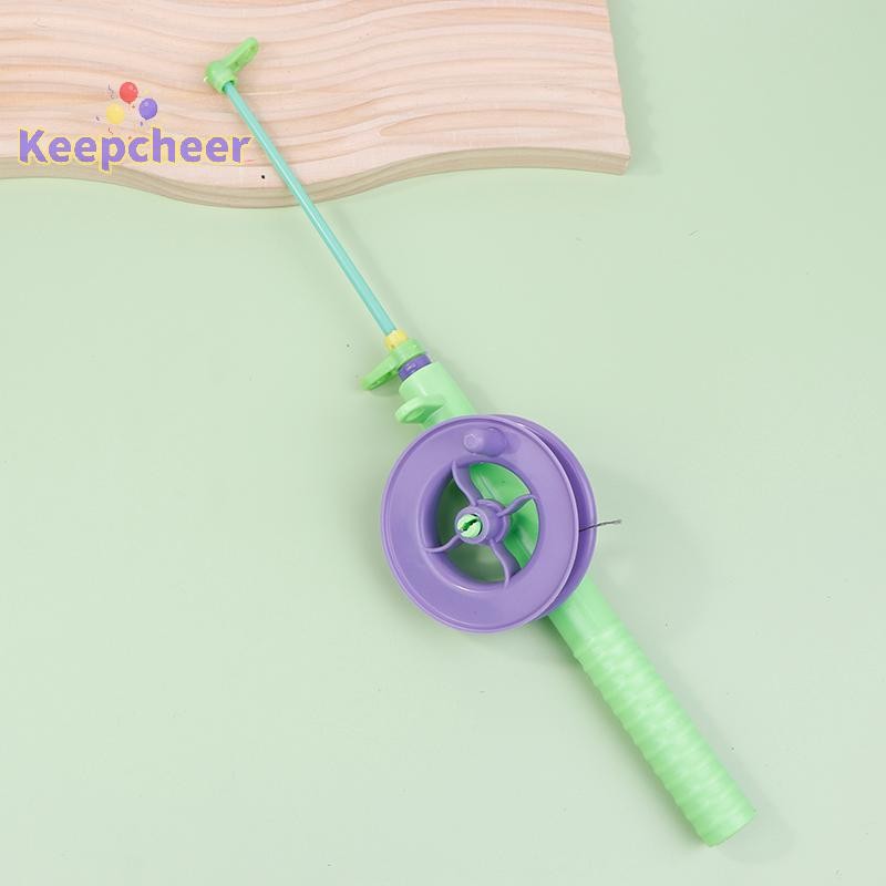 [Keepcheer] Cần câu cá chống mài mòn Cần câu di động cho trẻ em Cần câu trên băng cho trẻ em Cần câu cho bãi biển bắt ngoài trời [Mới]
