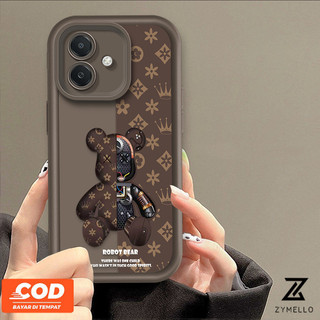 Ốp lưng OPPO Reno 15F Reno 14F Reno 13F Reno 12 Reno11 F Reno 10 Reno 8T Reno 8Z Reno7 Reno8 Reno5 Realme C61 C75 C55 C53 Note 50 Note 60 Hoạt Hình Cơ Khí Bạo Lực Gấu Shockpro