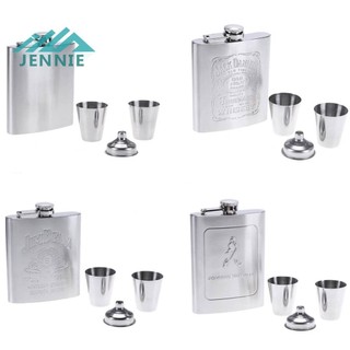 Bộ cốc uống nước bằng thép không gỉ di động 7oz Outdoors [jennie1.vn]