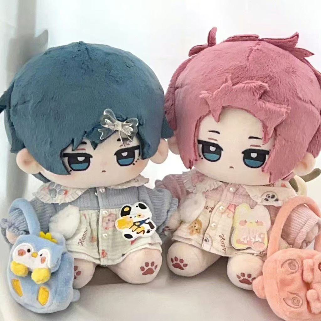 Dễ Thương Khóa Xanh Sang Trọng Búp Bê Và Bộ Đồ Cho 20cm Sang Trọng Búp Bê Quần Áo Phụ Kiện Trang Phục Đồ Chơi nhồi bông