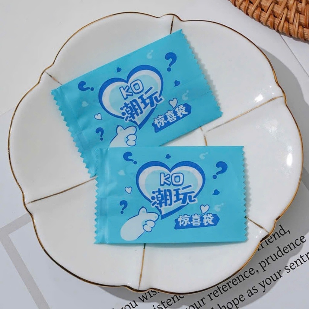 [có sẵn - hỏa tốc hcm] set 20 / 50 / 100 vỏ túi mù size to 13x15cm Túi kẹo bóc quà bất ngờ Blind Bag, Hàn nhiệt