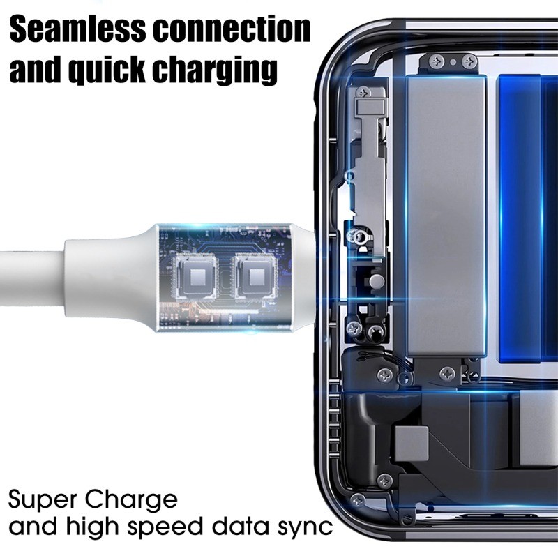Cáp sạc siêu nhanh 300W Type C Tương thích với các thiết bị Android - Đồng bộ dữ liệu sạc nhanh Dây PVC bền (0,25 / 1 / 1.5 / 2M)