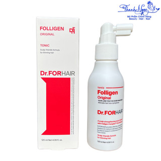 Xịt dưỡng hỗ trợ mọc tóc DR.FORHAIR Folligen Tonic 120ml [ TN ]