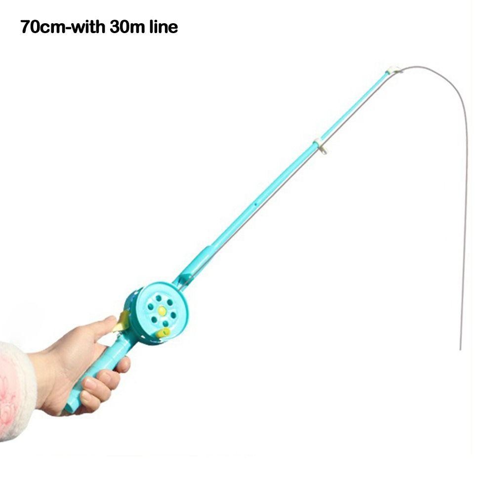 Cần câu băng HOBBYIN cho trẻ em, thu gọn 35/40/75/80cm, di động, chất lượng cao, câu cá mùa đông