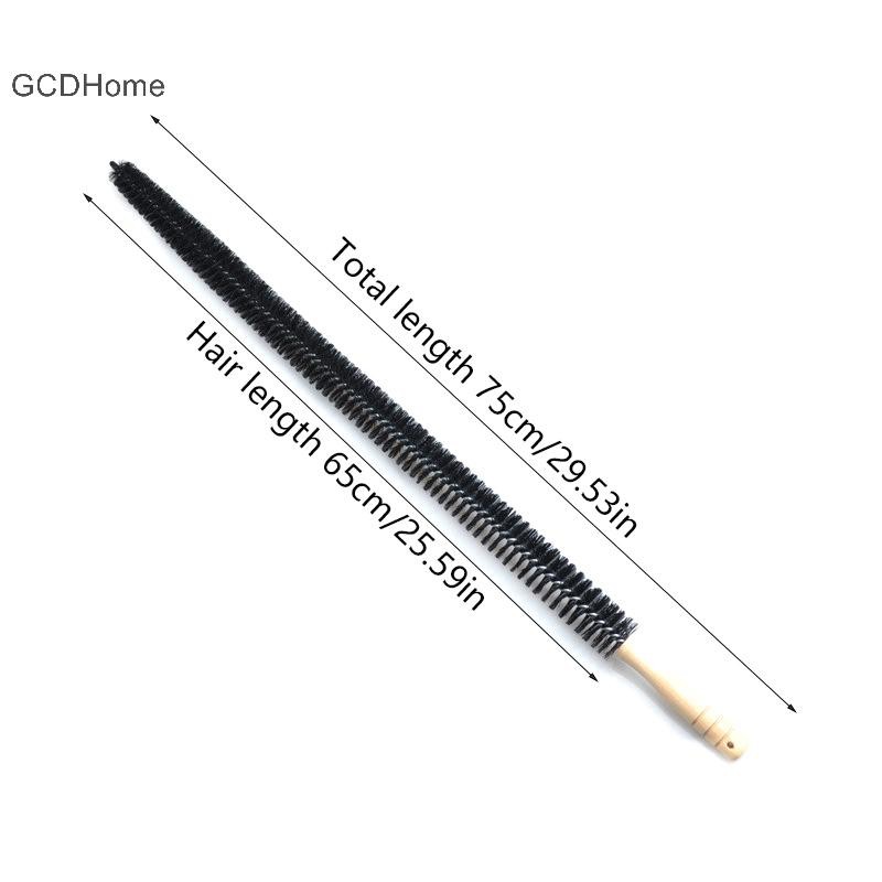 Gcdhome 73cm Bàn chải làm sạch tản nhiệt đa năng có thể uốn cong Máy giặt mỏng dài Máy sấy bụi Dụng cụ làm sạch Bàn chải ống HOT