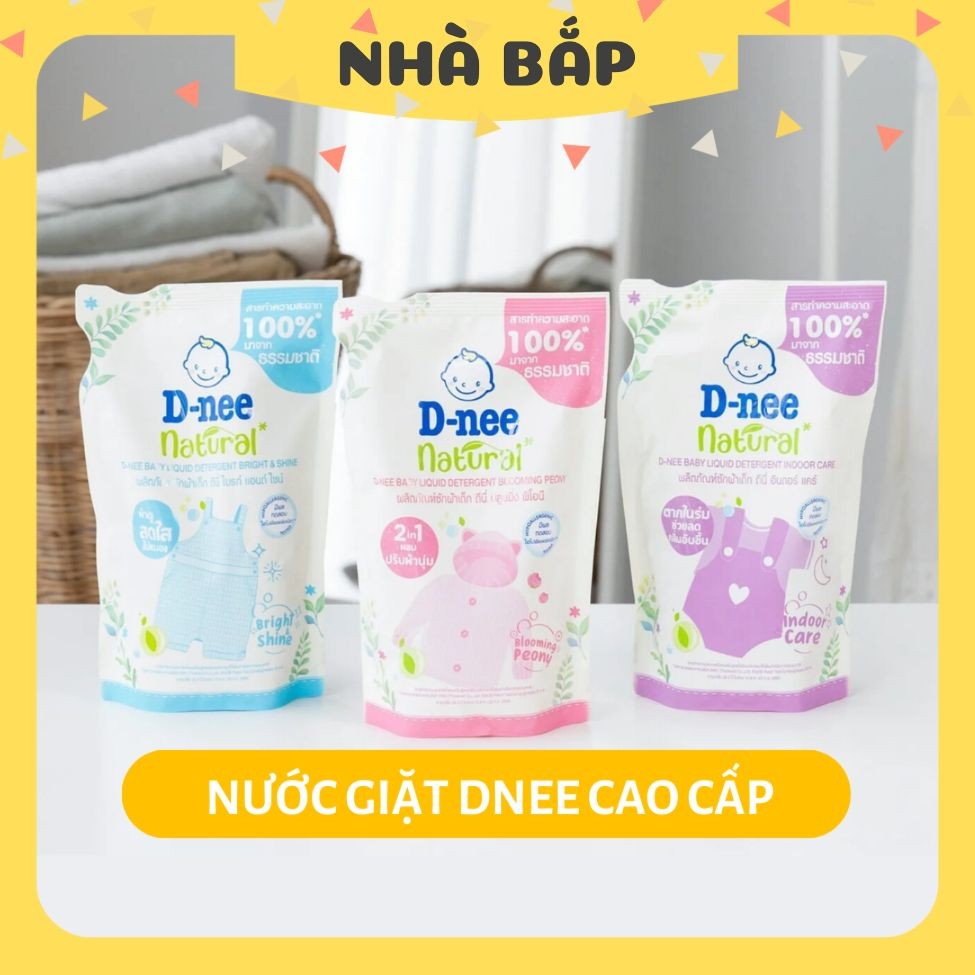Nước Giặt Dnee Natural⚡CAO CẤP⚡Đậm Đặc Thơm Lâu An Toàn Cho Trẻ Sơ Sinh ...