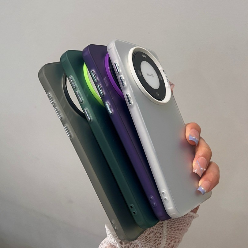 Dành Cho Xiaomi 14 Ốp Lưng Xiaomi 13T 12t Pro 11 Ultra Lite 5G Ốp Lưng Điện Thoại mi 11X Pro Civi3 4 Pro Kim Loại Sang Trọng Aurora Da Matte Cover