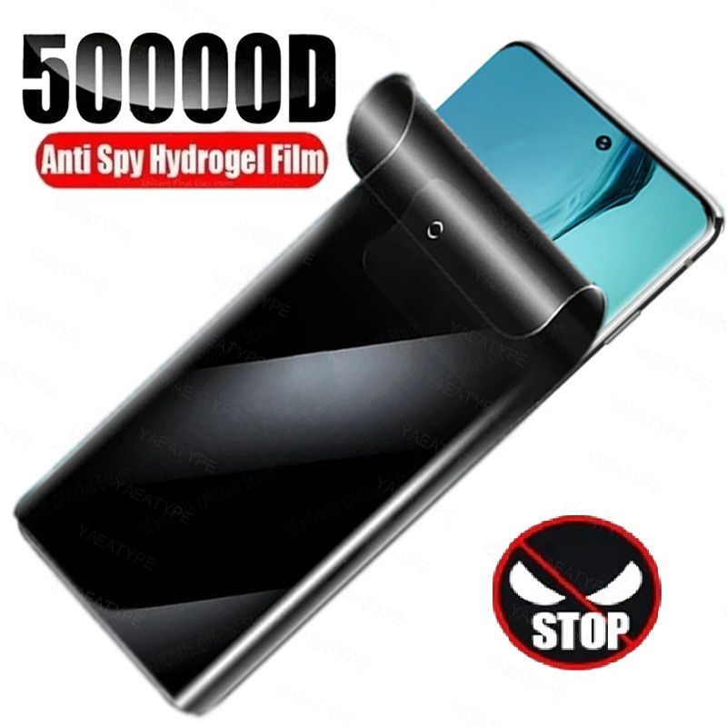 5000d Chống Gián Điệp Quyền Riêng Tư Mềm Hydrogel Cho ZTE nubia Red Magic 10S 10 9S 9 8 8s 7s 7 Pro Plus 6R 5S 5G Chống Trầy Xước Chống Ánh Sáng Xanh Bảo Vệ Màn Hình Điện Thoại Matte Frosted Film