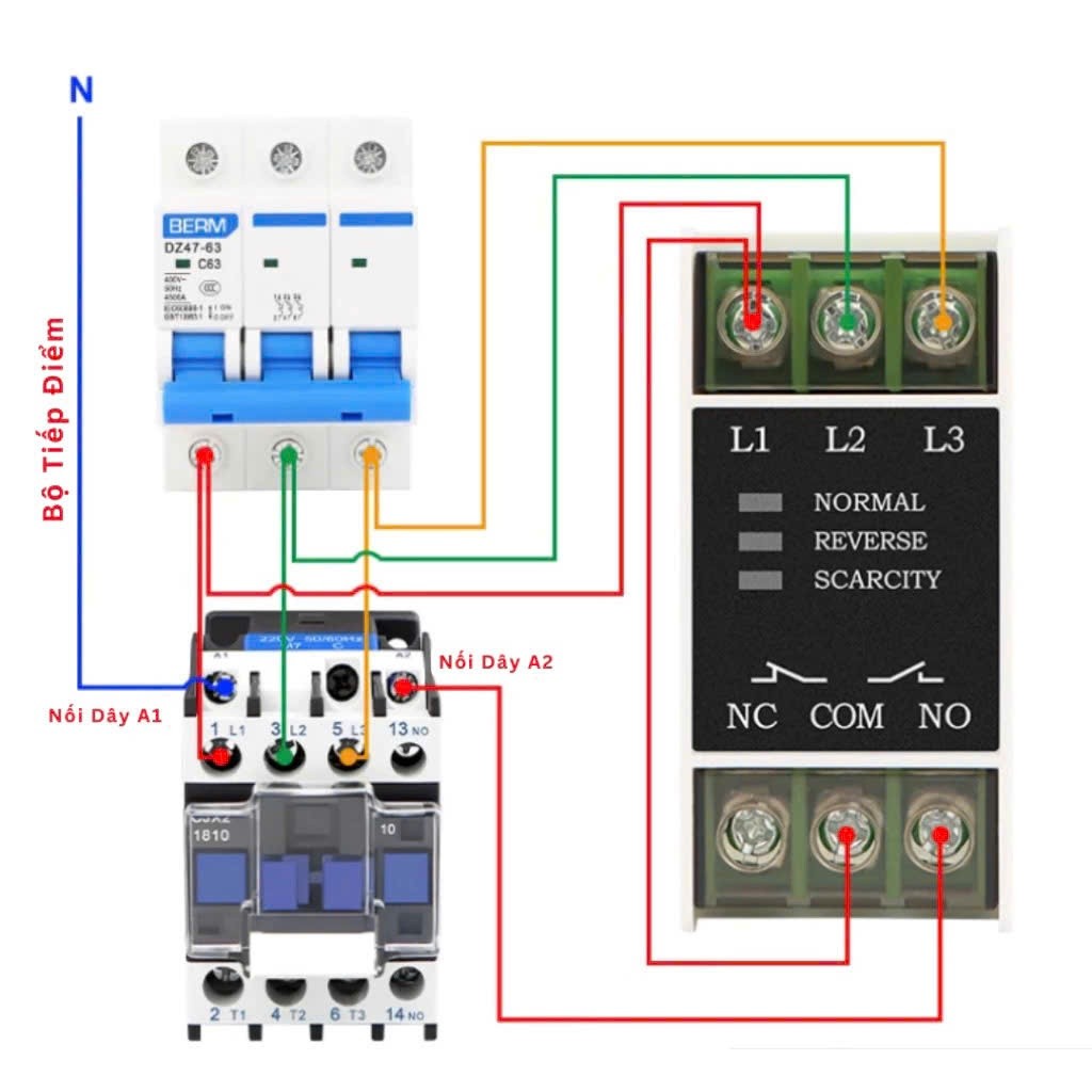 Rơ le bảo vệ điện áp TG30,rơ le bảo vệ mất pha TG-30,rơ le tuần tự 3 pha,relay bảo vệ đảo pha,role bảo vệ pha,relay