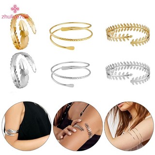 < zhuliye789 > Vòng tay thời trang dành cho nữ Cô gái Tinh thần mở cánh tay trên Vòng tay Vòng tay có thể điều chỉnh đơn giản