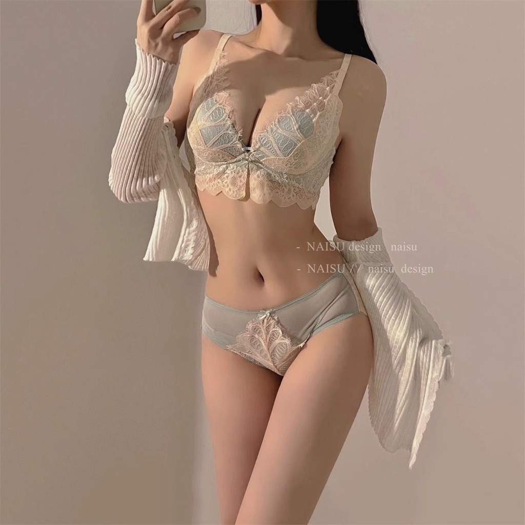 Bộ áo ngực không dây ren dày gợi cảm dành cho nữ