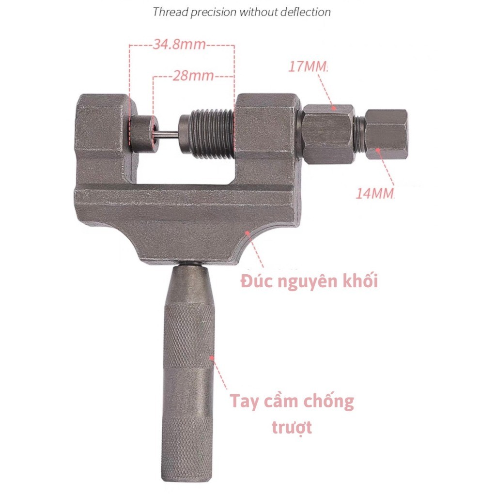 Vam đột xích tải Century 51-027,vam cắt xích tải,cảo mắt sên,vam đột mắt xích xe máy,cảo đột xích,cảo cắt xích,vam tháo