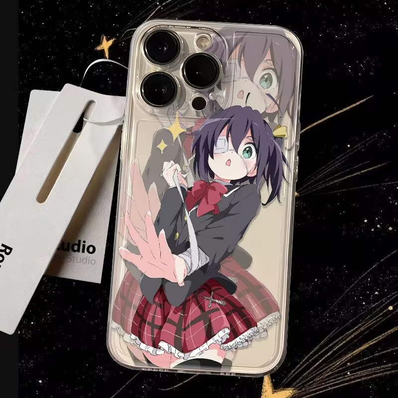 Ốp Điện Thoại Anime Takanashi Rikka Cho Redmi Note 14 13 12 Pro Plus 4G 5G 11 11S 12S Pro Max Turbo 4 POCO X7 Pro Vỏ Mềm Trong Suốt Trong Suốt Chống Sốc Phim Hoạt Hình
