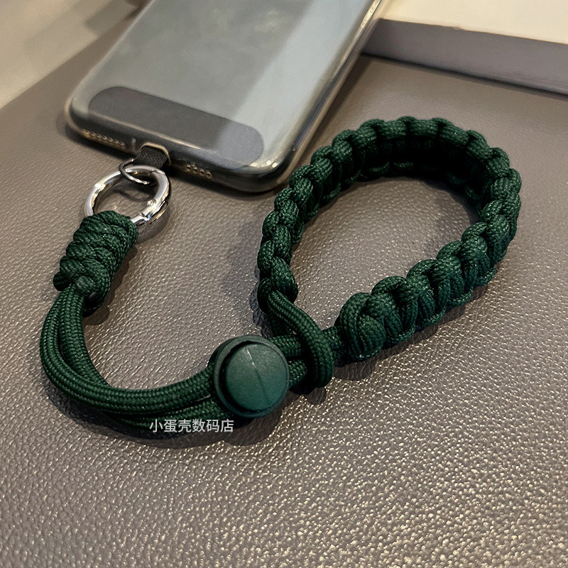 [Shop Giảm Giá] Dây Điện Thoại Di Động Dây Đeo Cổ Tay Bện Mở Rộng Có Thể Điều Chỉnh Chống Rơi Dây Đeo Cổ Tay Cao Cấp Nam Nữ Mặt Dây Túi Camer