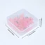 DELMER 10 / 20 / 30 Chiếc Bảng Đẩy Pin, Kẹp Đẩy Sakura 3D Có Thể Tái Sử Dụng, Trang Trí Nhà Cửa DIY Có Hộp Trang Trí Sáng Tạo Đồ Dùng Học Tập Văn Phòng