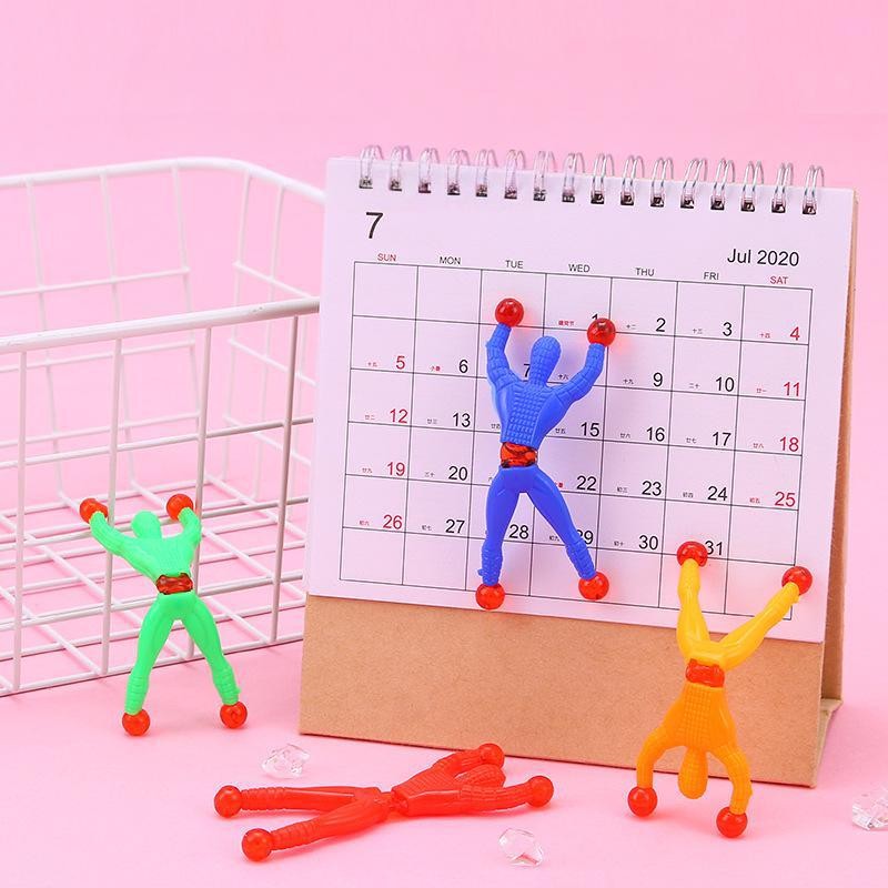 ST2 Đồ Chơi Trẻ Em Dính Treo Tường Leo Lật Người Nhện Leo Núi Người Nhện Đồ Chơi Ủng Hộ Trẻ Em Quà Tặng