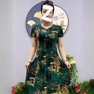 Phong Cách Dân Tộc Đầm Hoa Nữ Mùa Hè 2024 Thời Trang Rộng Nữ Voan Mùa Hè Mỏng Hơn Nhìn Váy Dài 3.19