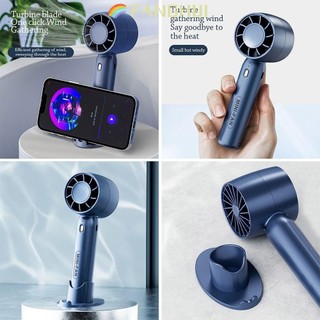 Quạt Mini FANGHUI, có giá đỡ điện thoại Quạt cầm tay mùa hè làm mát, Quạt bỏ túi du lịch Mini USB đa chức năng ngoài trời