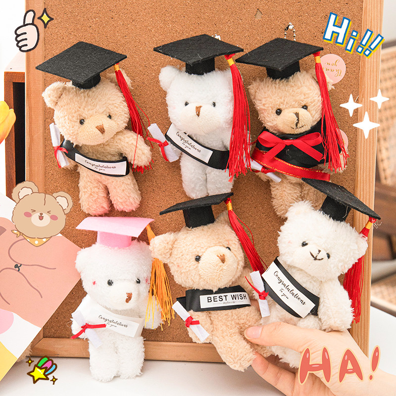 Búp bê bác sĩ Gấu Quà tặng tốt nghiệp Mặt dây chuyền gấu Đồ chơi sang trọng Trang trí hoa hoạt hình Quà tặng ngày giáo viên ❈ ❈ ❈ ❈ | Shopee Việt Nam