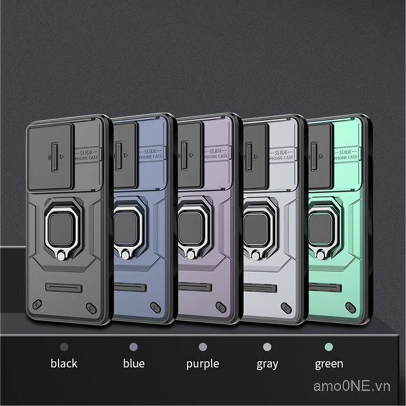 Ốp lưng camera trượt cho Note14 5G 4G cho Redmi Note 14 Pro+, Note14, Note13 Pro, ốp điện thoại chống sốc, vỏ bảo vệ camera, giá đỡ, ốp lưng cứng